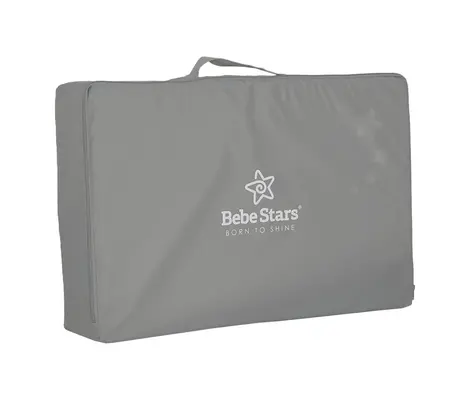 Στρώμα Παρκοκρέβατου Bebe Stars 60x120cm Grey | Στρώματα για παρκοκρέβατα στο Fatsules