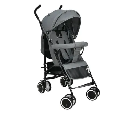 Καρότσι Περιπάτου Bebe Stars Buggy Light Grey 170186 | Καρότσια στο Fatsules