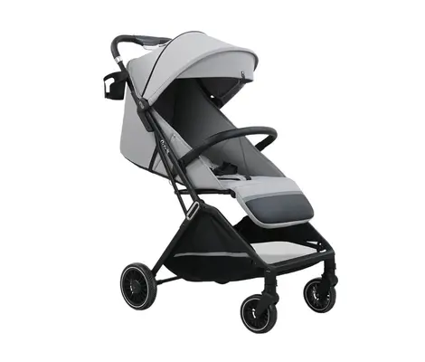 Καρότσι Περιπάτου Bebe Stars City Plus Automatic Grey 194186 | Καρότσια στο Fatsules