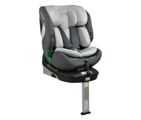 Κάθισμα Αυτοκινήτου Bebe Stars Nobile Isofix i-Size 360° 40-150cm Ice Grey 924188 | i Size 40-150cm // 0-36kg  // 0-12 ετών στο Fatsules