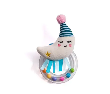 Κουδουνίστρα Taf Toys Mini Moon Rattle | Βρεφικά παιχνίδια έως 18 μηνών στο Fatsules