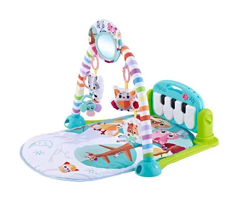 Βρεφικό Γυμναστήριο Kikka Boo Playmat Piano Blue | Βρεφικά Γυμναστήρια στο Fatsules