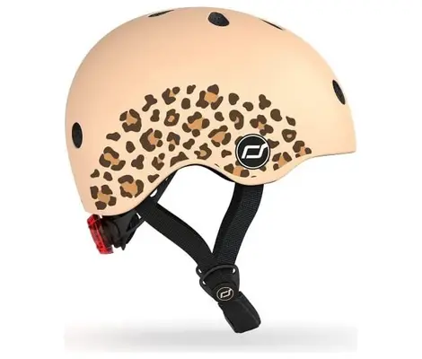 Κράνος Προστασίας Scoot & Ride XXS-S 45-51cm Leopard | Παιδικά κράνη στο Fatsules