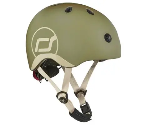 Κράνος Προστασίας Scoot & Ride XXS-S 45-51cm Olive | Παιδικά κράνη στο Fatsules