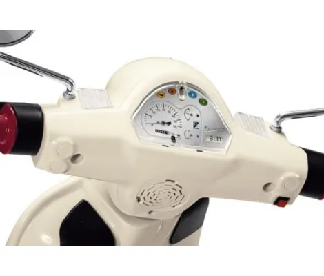 Peg Perego VESPA 12V White With Case | Ηλεκτροκίνητα παιχνίδια στο Fatsules