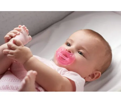 Chicco Πιπίλα Όλο Σιλικόνη Physio Soft 16-36m+ Pink | Πιπίλες στο Fatsules