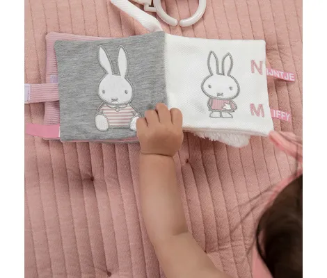 Μαλακό Βιβλίο Δραστηριότητας Baby Oliver Miffy Pink | Παιδικά παιχνίδια στο Fatsules