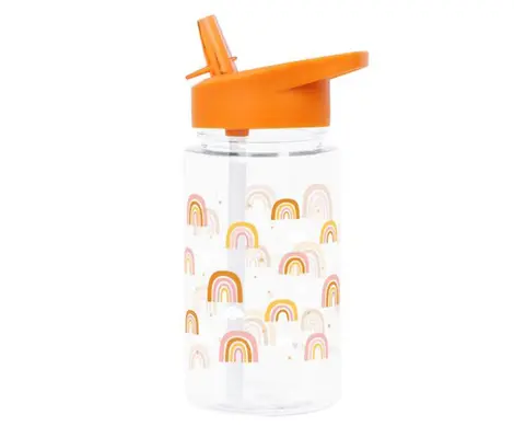 Παγούρι 450ml A Little Lovely Company Rainbows Orange | Back to School στο Fatsules