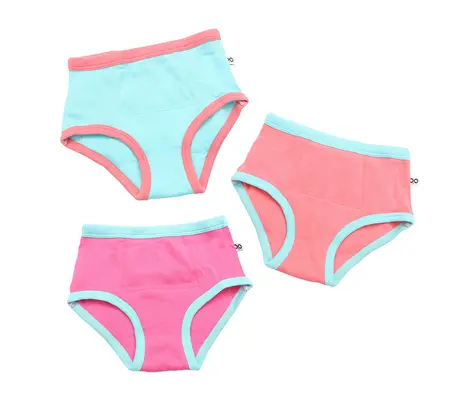 Εκπαιδευτικά βρακάκια Zoocchini Ocean Pals Pink | Εσώρουχα - Κάλτσες- Kαλσόν στο Fatsules