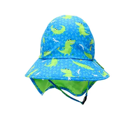 Καπέλο Zoocchini Cape Sunhat UPF50 Alligator | ΚΑΛΟΚΑΙΡΙΝΑ στο Fatsules