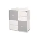 Συρταριέρα Lorelli Cupboard New White/Stone Grey 0110041 | Συρταριέρες στο Fatsules